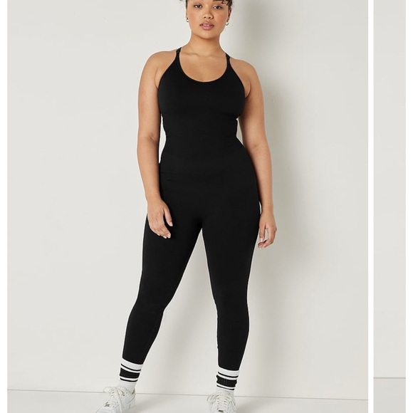 NWT Pink Seamless Workout Onesie - Picture 4 of 8